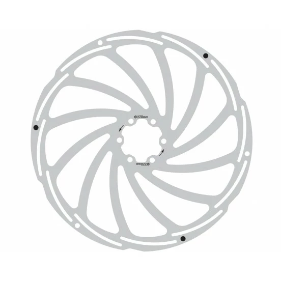 BRDIDR17220 Disque 220mm 6 Trous 1 BRDIDR17220 Disque 220mm 6 Trous