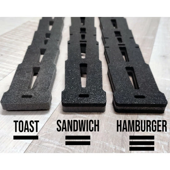 HUPNMGSA Mousse Meganorris Sandwich - Huck Norris 1 HUPNMGSA Mousse Meganorris Sandwich - Huck Norris